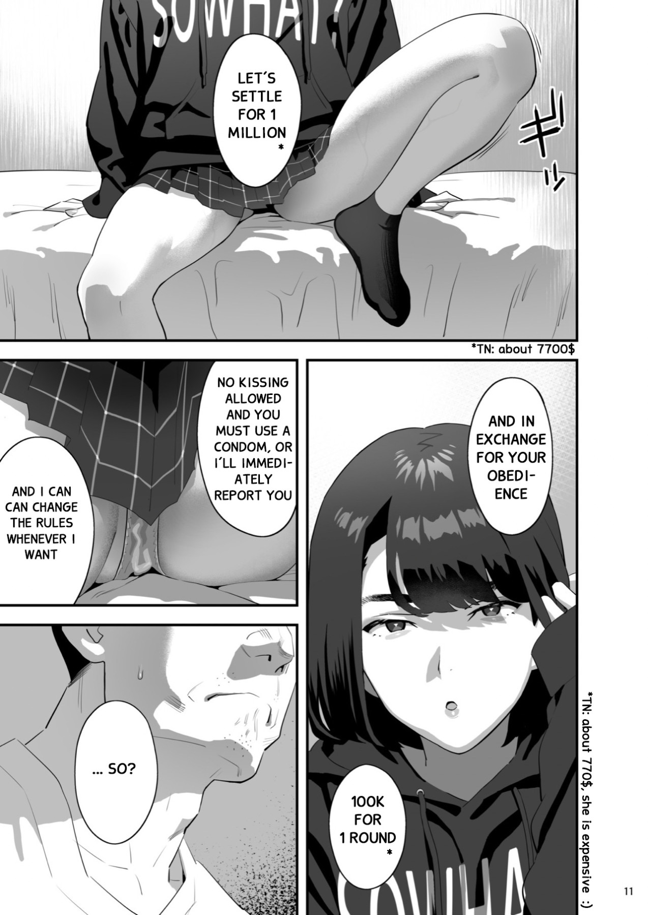 Hentai Manga Comic-Getting Threatened By The Schoolgirl Next Door-v22m-v22m-v22m-Read-10